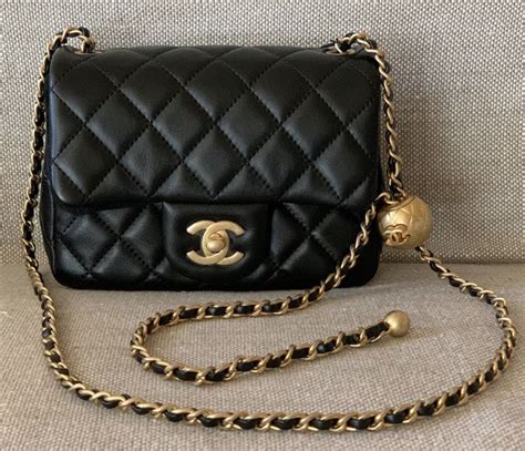 chanel gold ball
